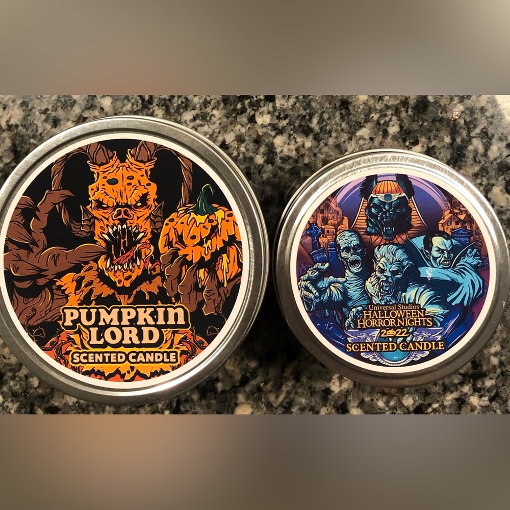 Halloween candle